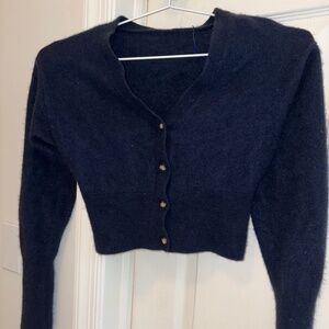 Alo cropped cardigan